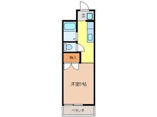 ハイネス鹿島の物件間取画像